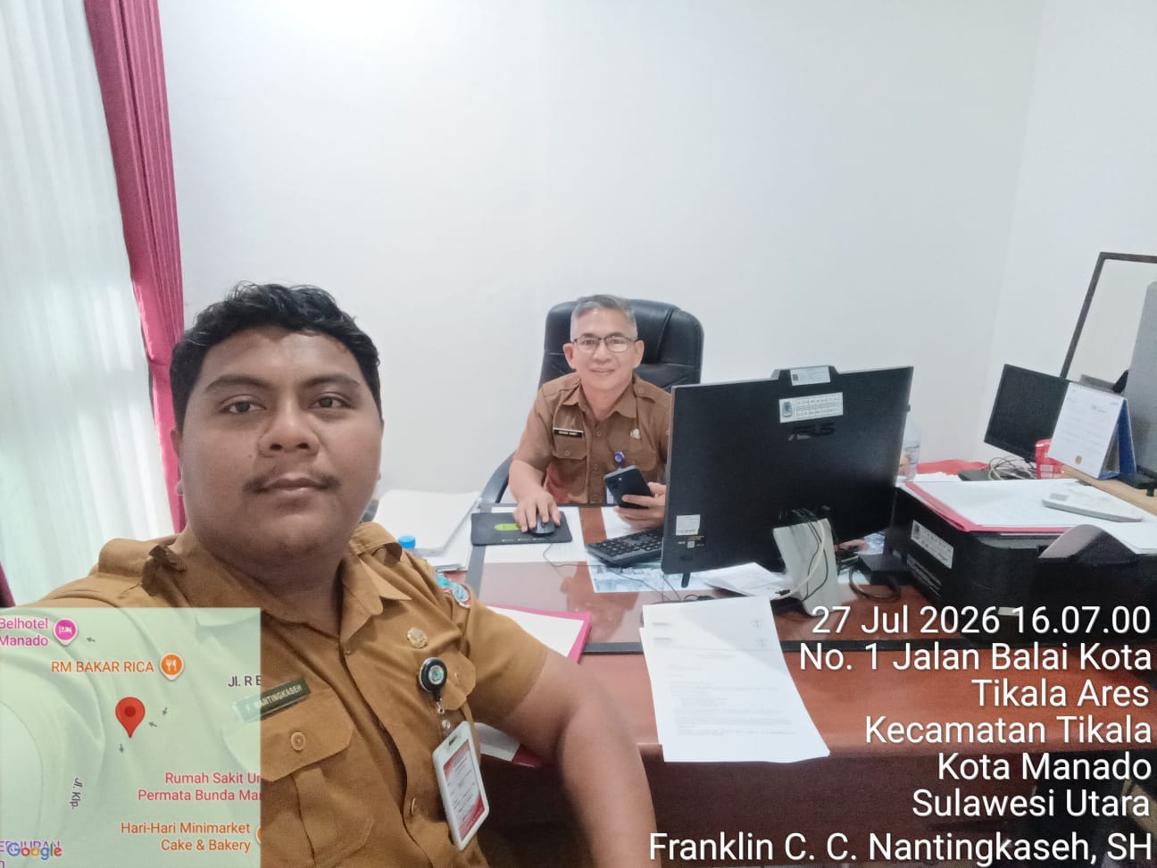 Koordinasi Perkara Nomor 444/Pdt.G/2026/PN.Mnd